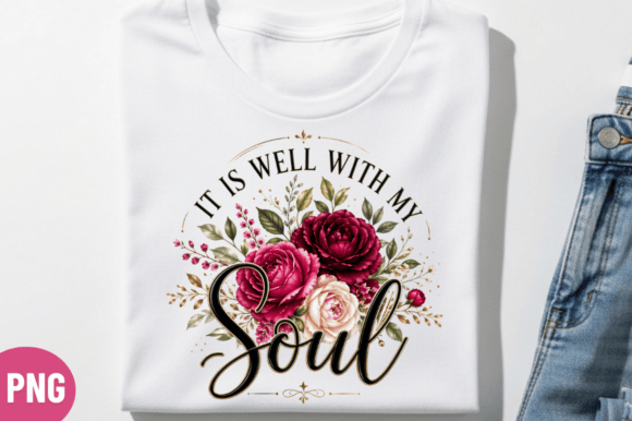 Creating Meaningful Apparel with the It Is Well with My Soul T-Shirt Design