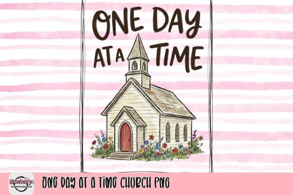 Evaluating the One Day at a Time Church PNG for Faith-Based Product Design