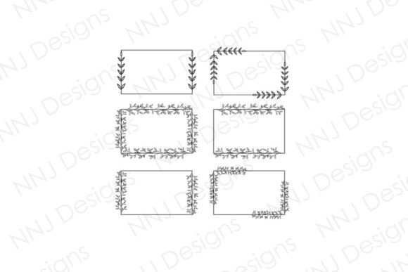 Evaluating the Rectangle Leaf Frame Outline SVG for Design Projects