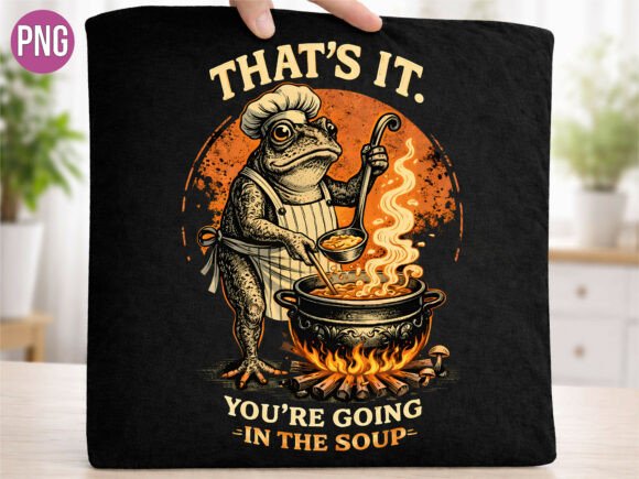 Thats It Youre Going in the Soup Frog: A Quirky Design for Real-World Creativity