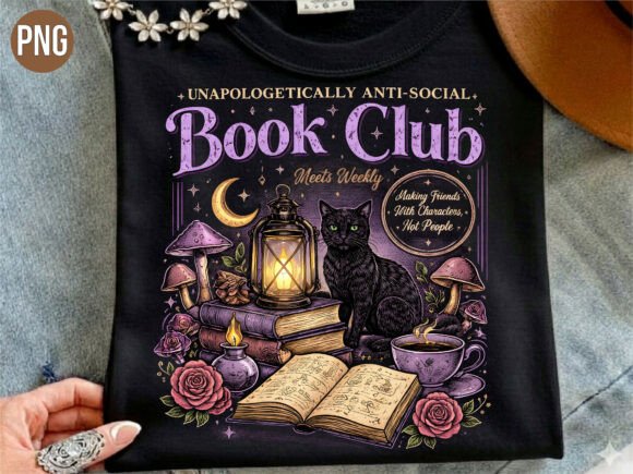 Unlocking Creative Potential with the Anti Social Book Club Black Cat Design