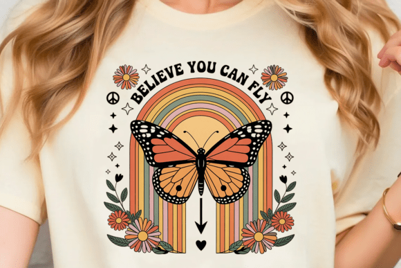 Unlocking Creative Potential with the Believe You Can Fly PNG Design