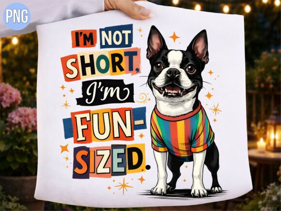 Why the Fun Sized Boston Terrier Dog Mom PNG Is Your Secret Weapon for Flawless Designs
